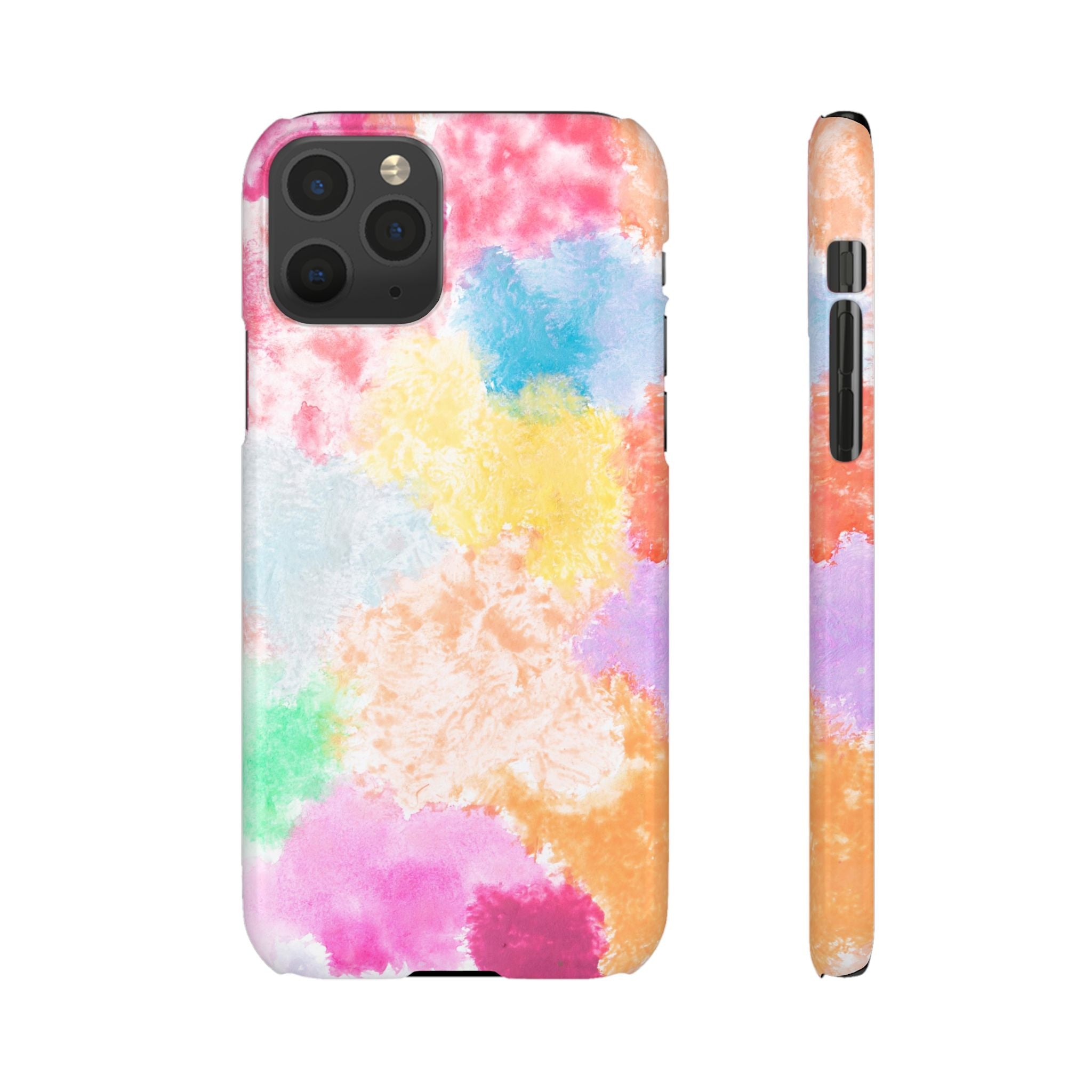 Colorful Watercolor Snap Cases for Phones