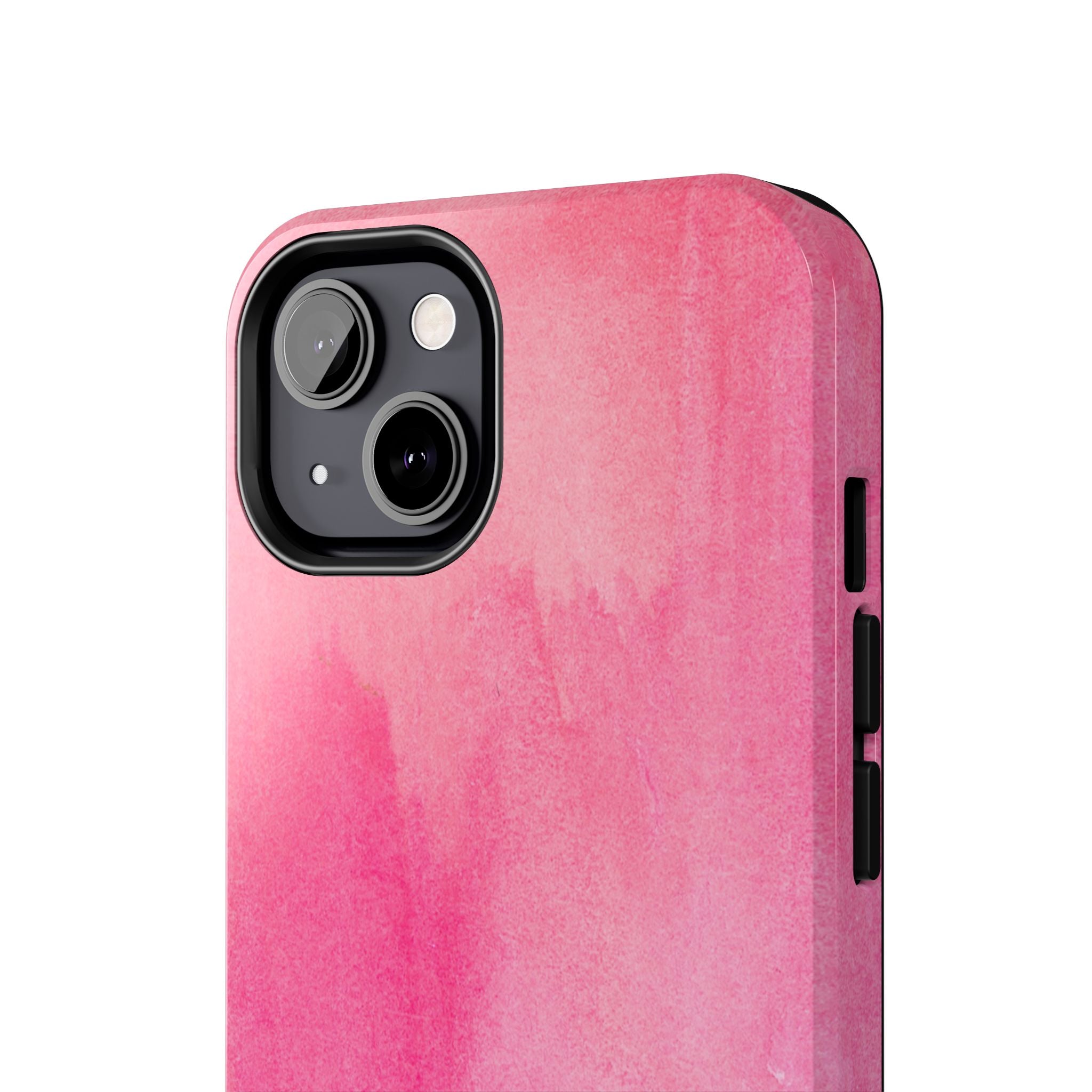 Custodie eleganti e resistenti per telefono - Design acquerello rosa, protezione durevole, idea regalo per adolescenti, accessori tecnologici alla moda