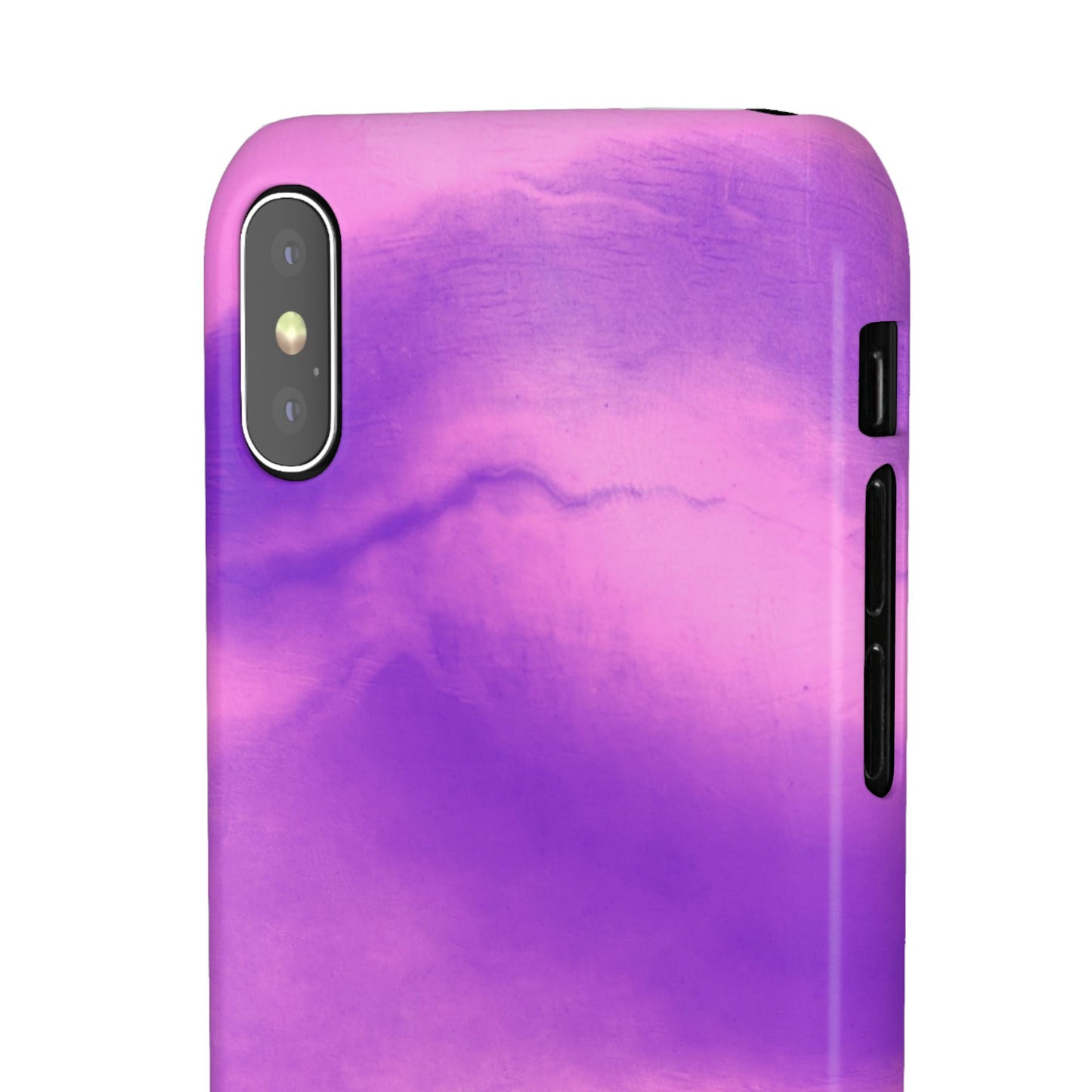 Stylish Purple Marble Snap Case for Phone