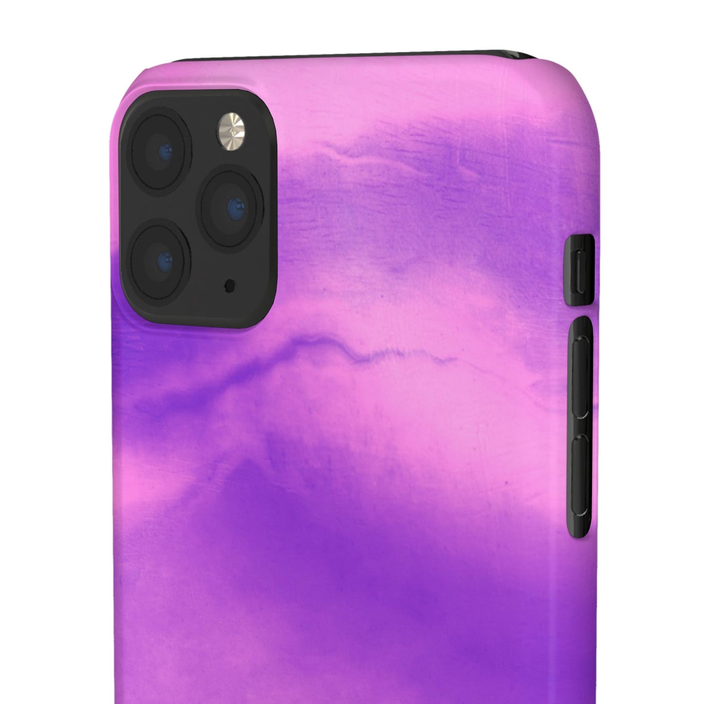 Stylish Purple Marble Snap Case for Phone