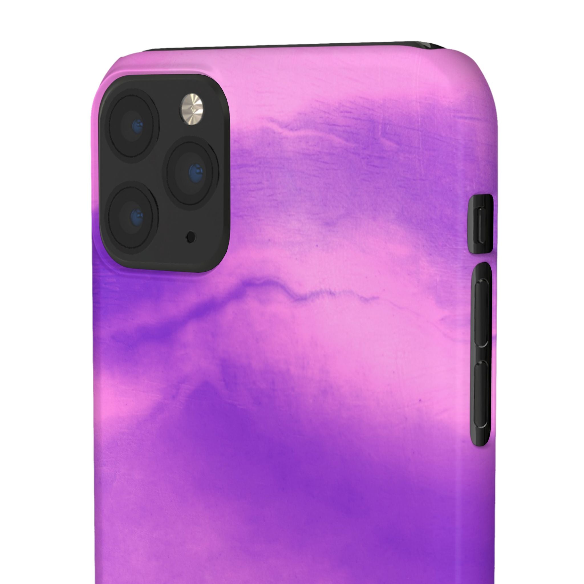Stylish Purple Marble Snap Case for Phone