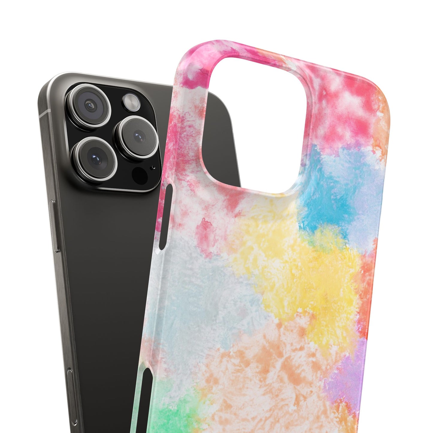 Colorful Watercolor Snap Cases for Phones
