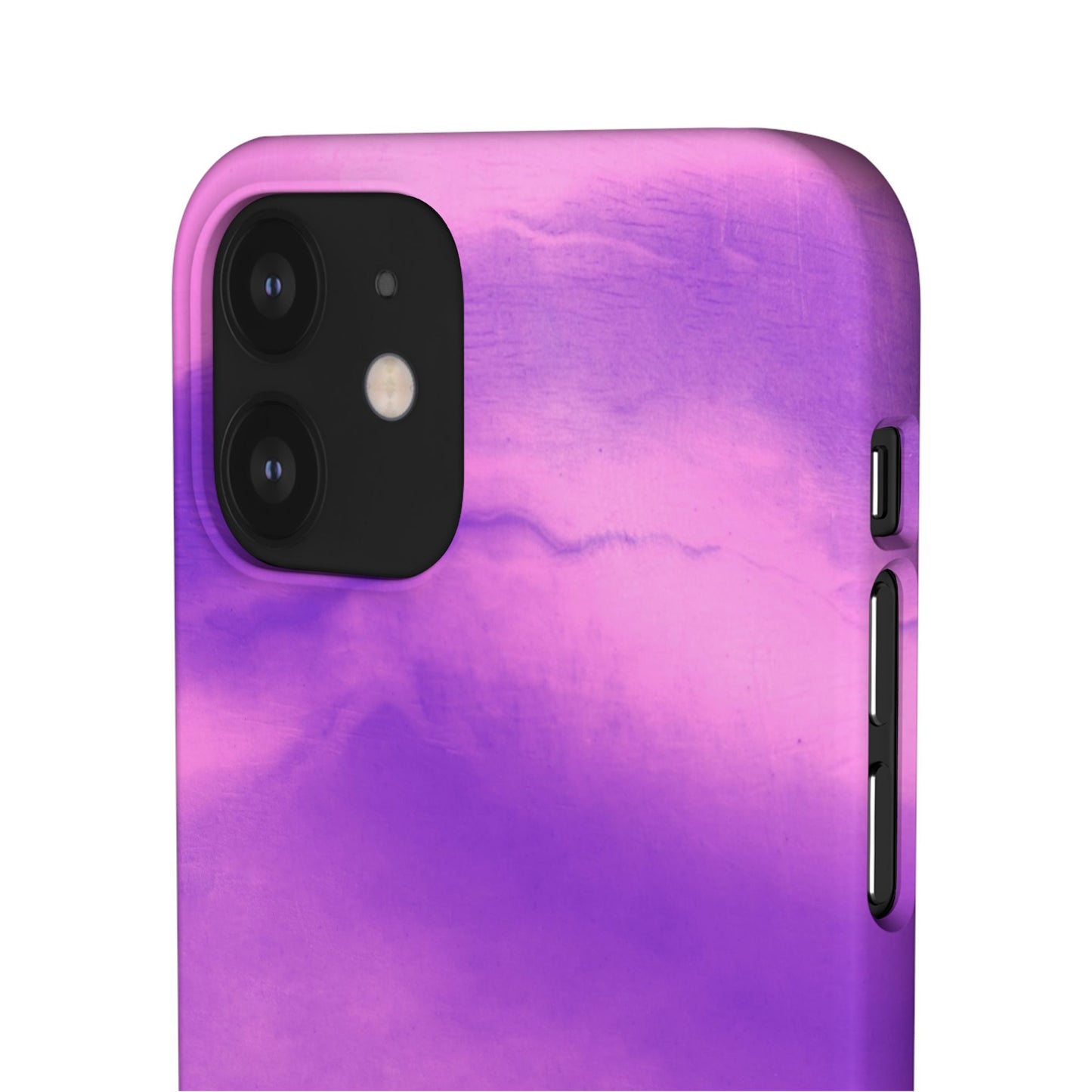 Stylish Purple Marble Snap Case for Phone