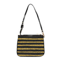 Chic Glitter Stripe borsa da spalla