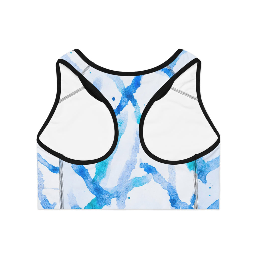 Stylish Watercolor Sports Bra