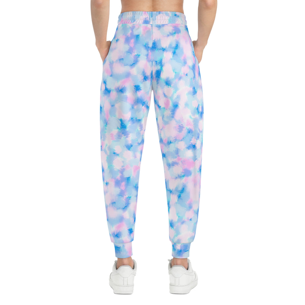 Colorful Abstract Athletic Joggers