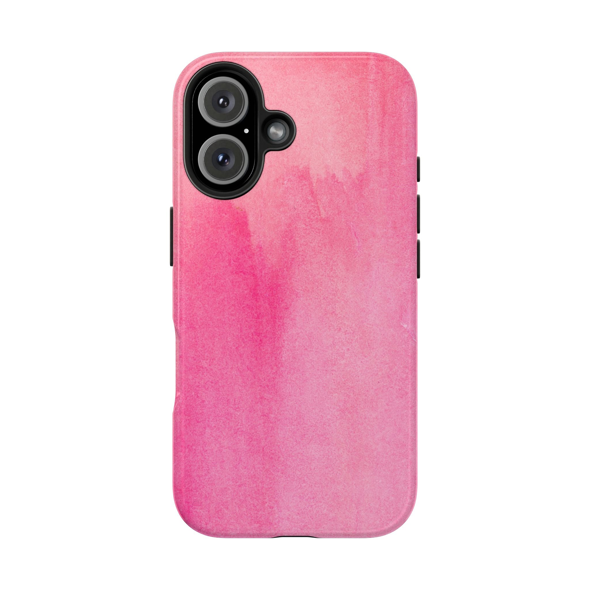 Custodie eleganti e resistenti per telefono - Design acquerello rosa, protezione durevole, idea regalo per adolescenti, accessori tecnologici alla moda
