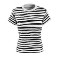 Zebra Striped Women's Tee