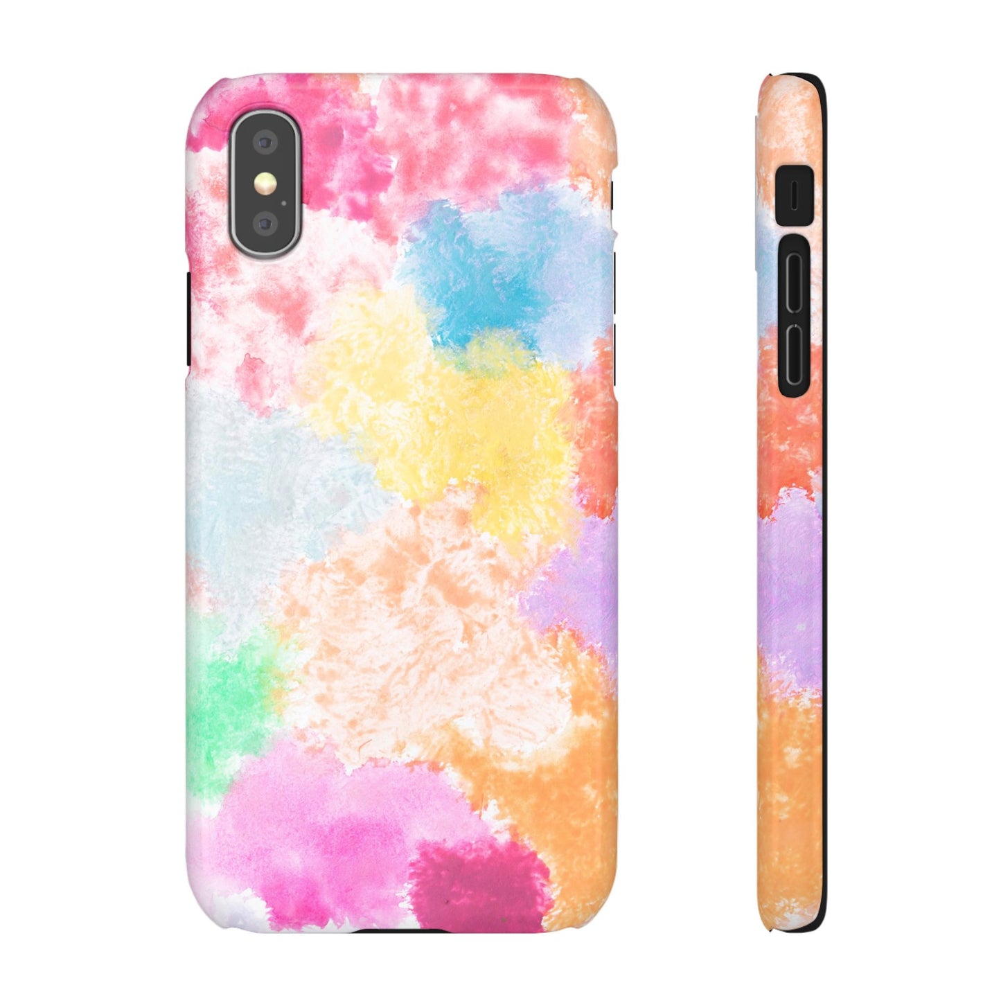 Colorful Watercolor Snap Cases for Phones