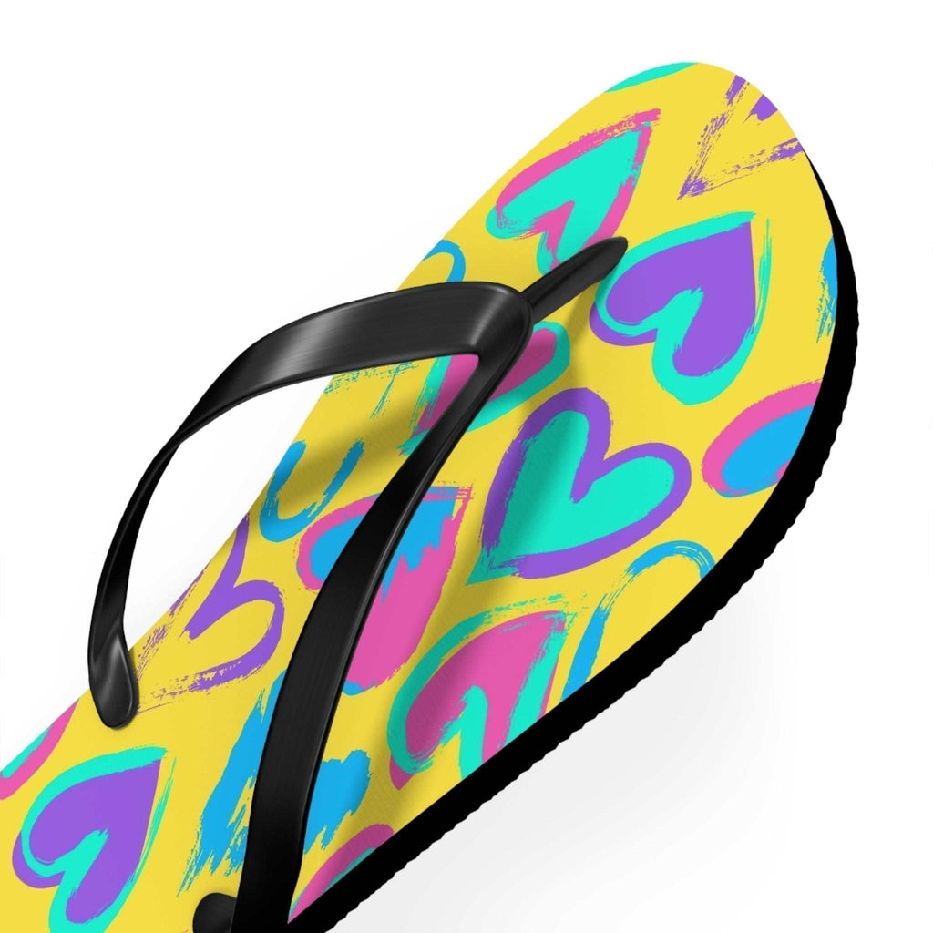 Flip-Flops Cuori Colorati – Infradito Estive Vivaci e Comode