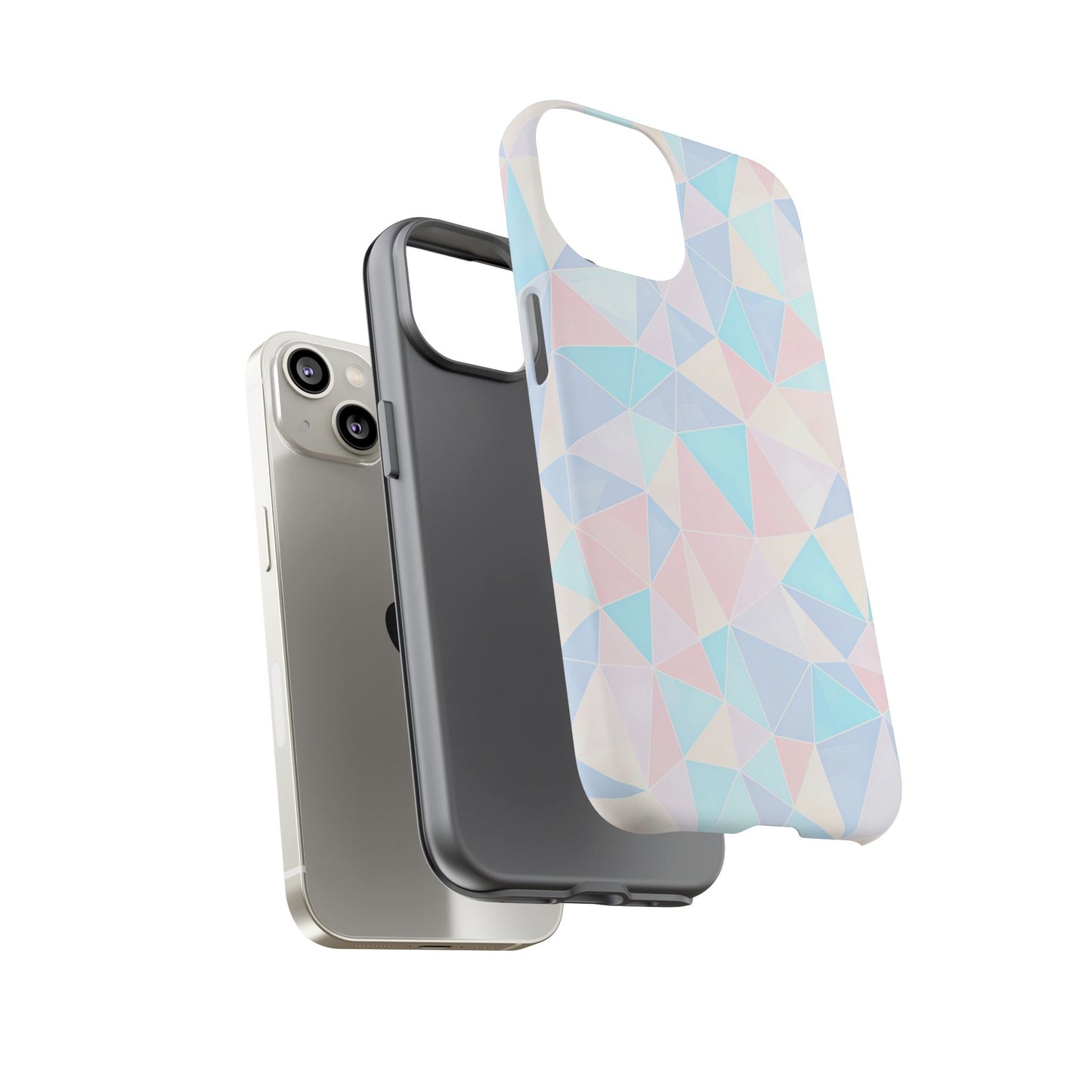 Pastel Geometric Phone Case