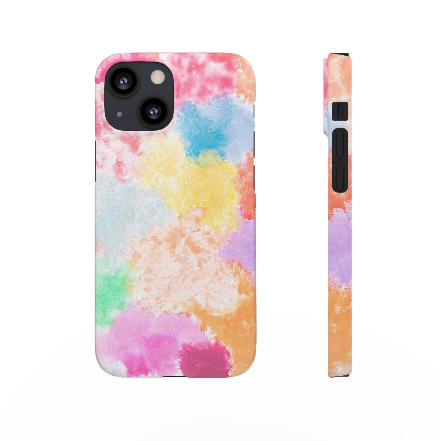 Colorful Watercolor Snap Cases for Phones