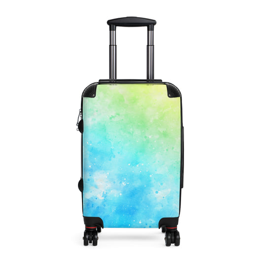 Colorful Watercolor Suitcase