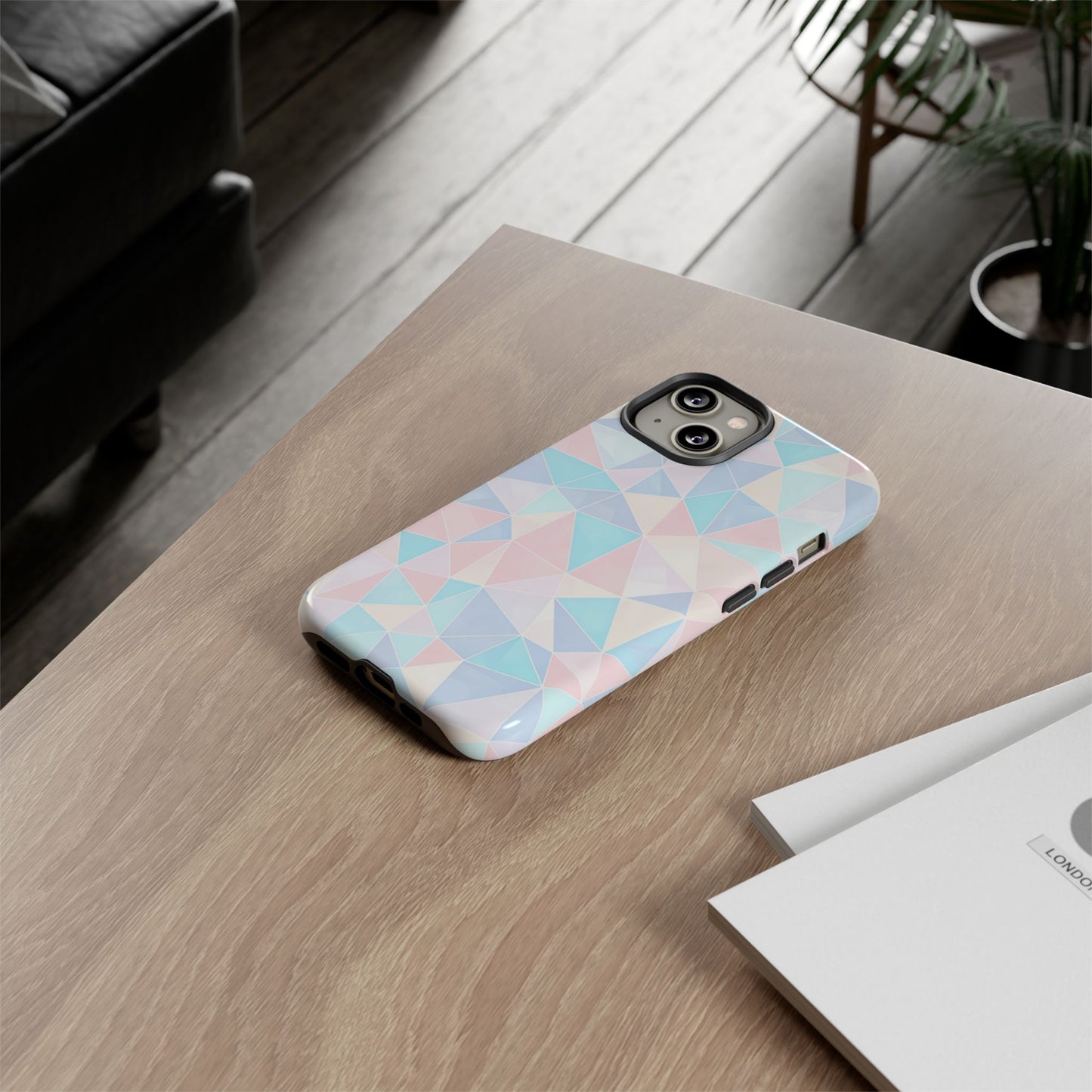 Pastel Geometric Phone Case
