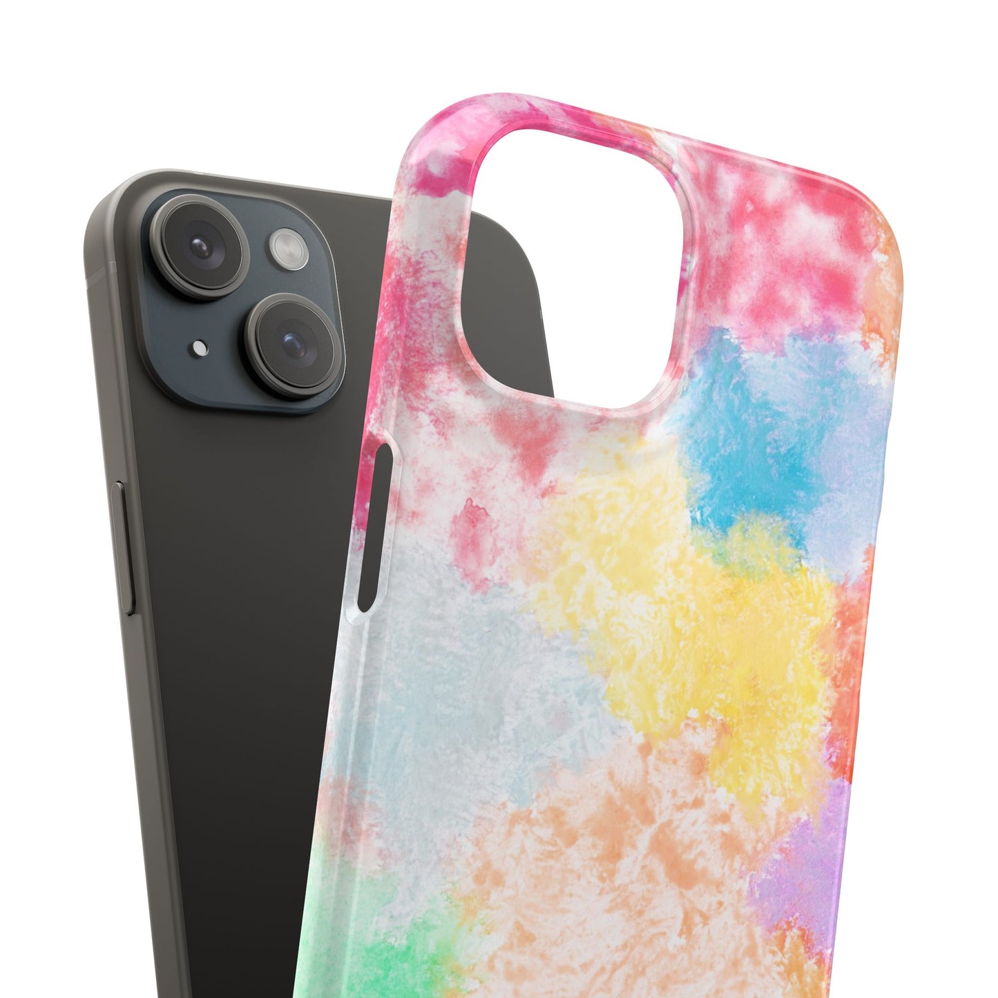 Colorful Watercolor Snap Cases for Phones