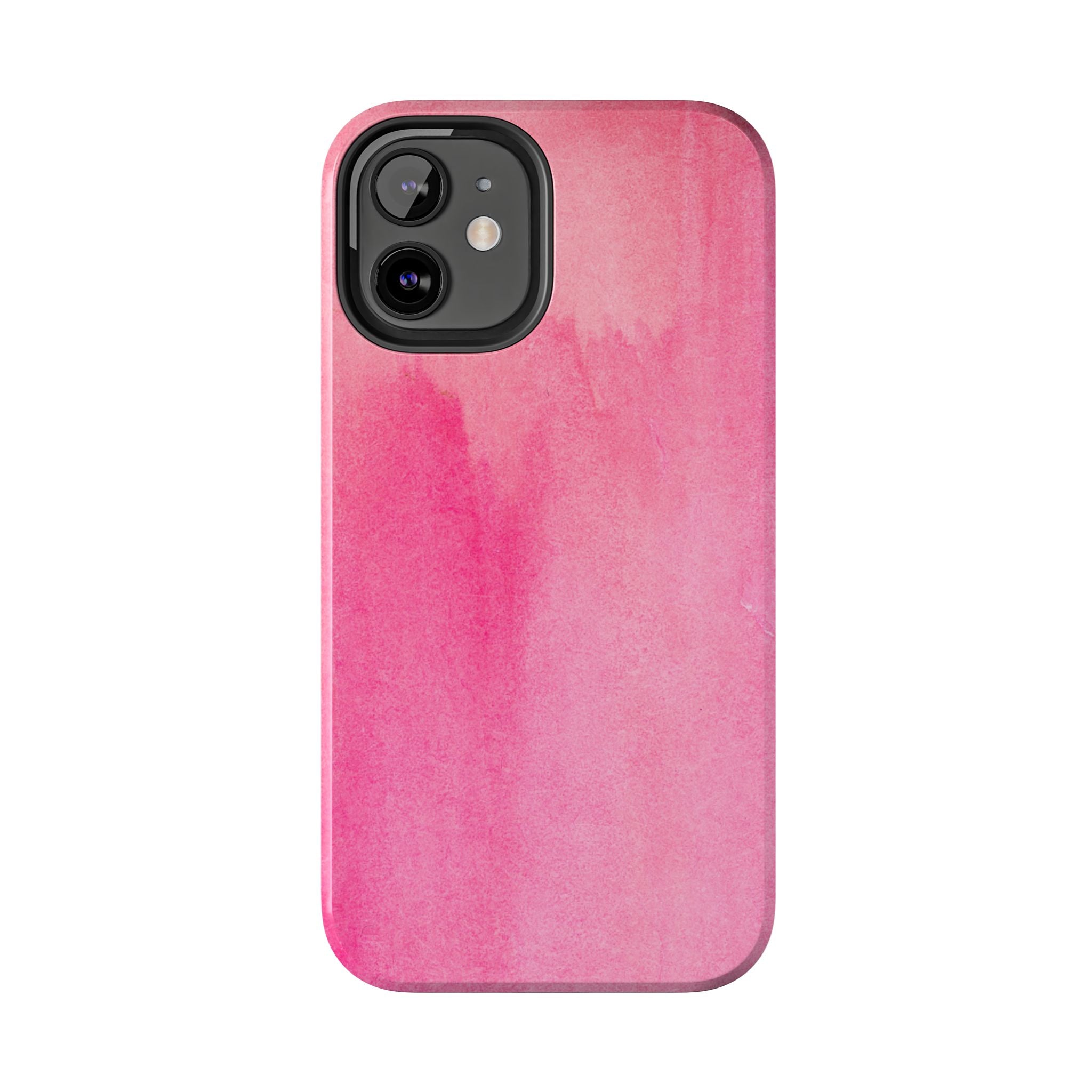 Custodie eleganti e resistenti per telefono - Design acquerello rosa, protezione durevole, idea regalo per adolescenti, accessori tecnologici alla moda
