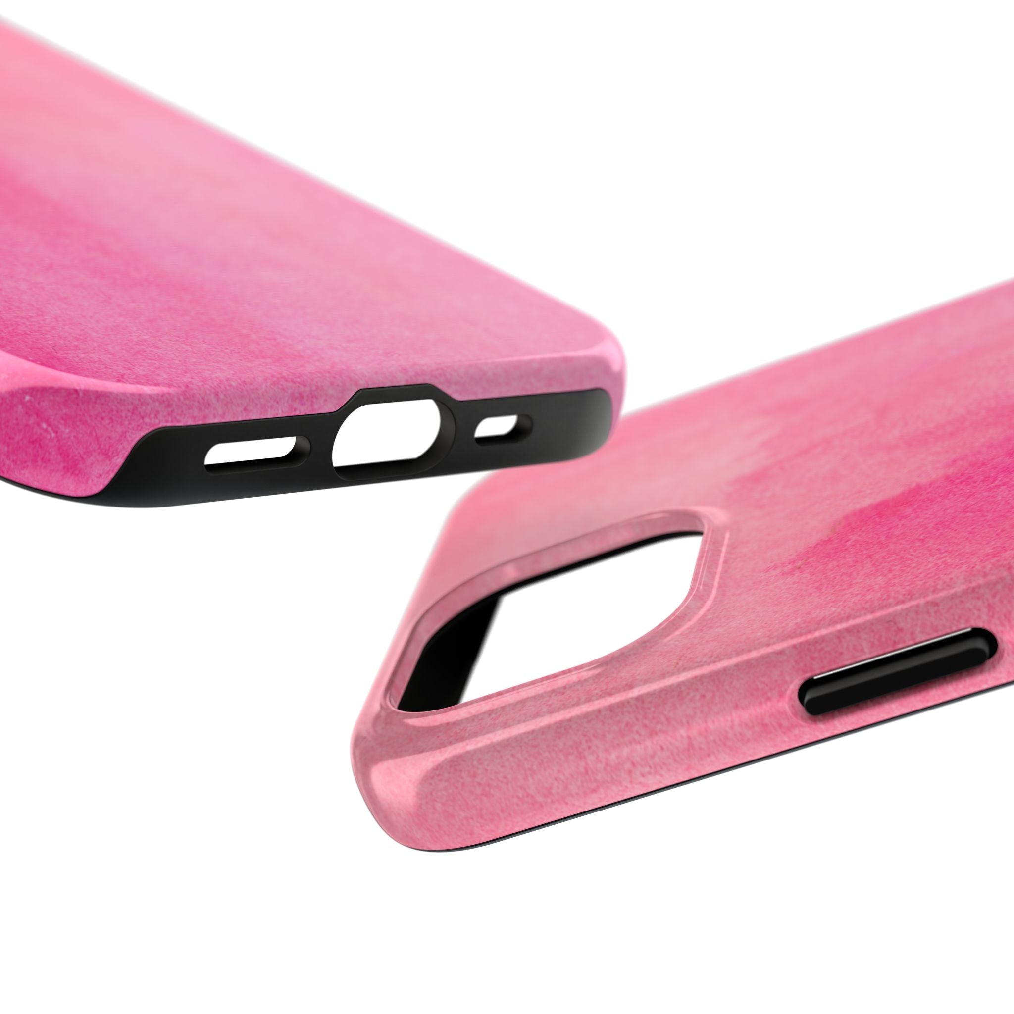 Custodie eleganti e resistenti per telefono - Design acquerello rosa, protezione durevole, idea regalo per adolescenti, accessori tecnologici alla moda