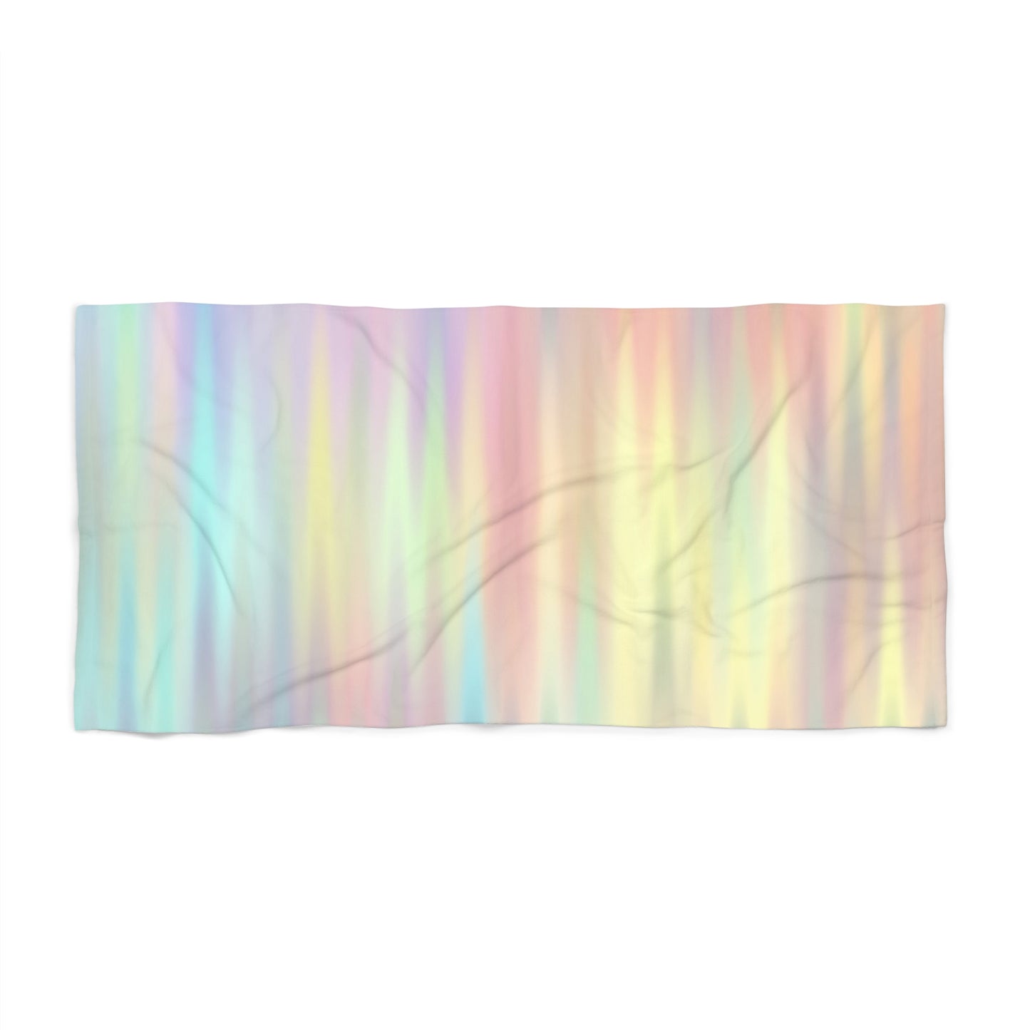 Rainbow Iridescent Beach Towel