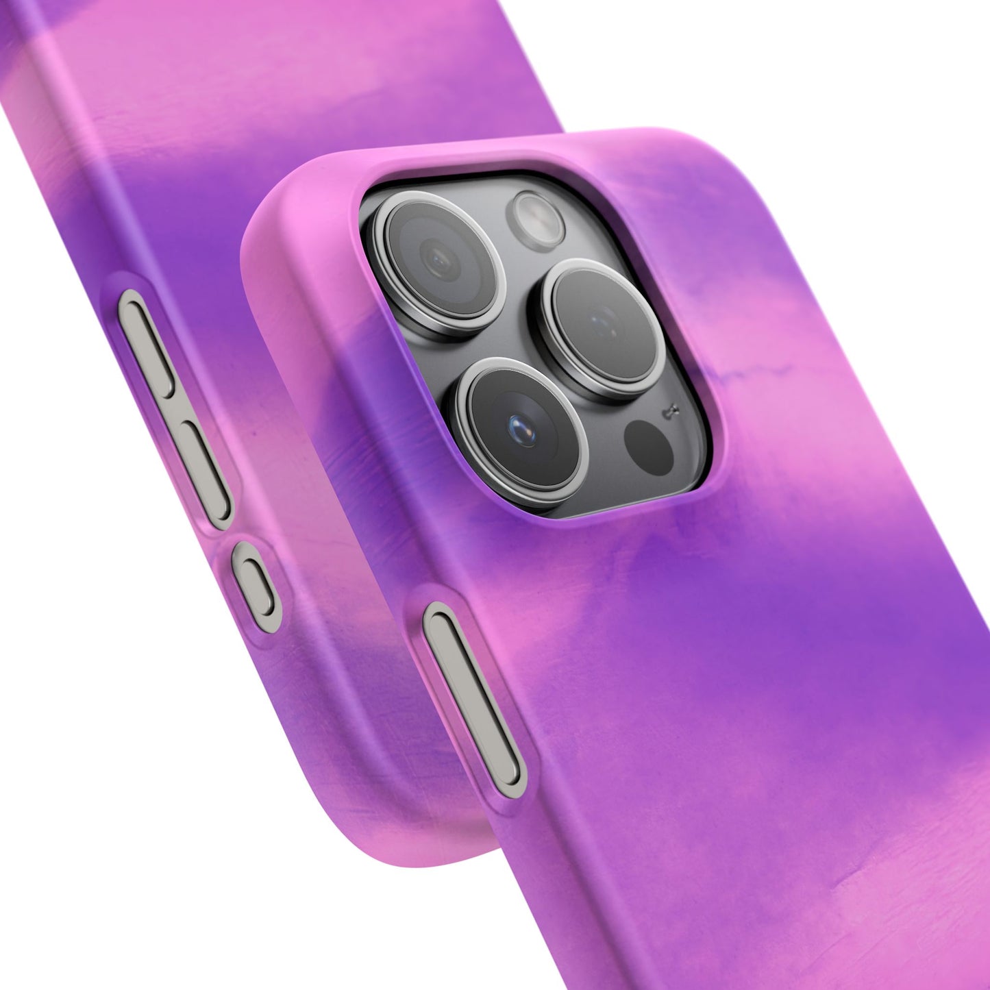 Stylish Purple Marble Snap Case for Phone