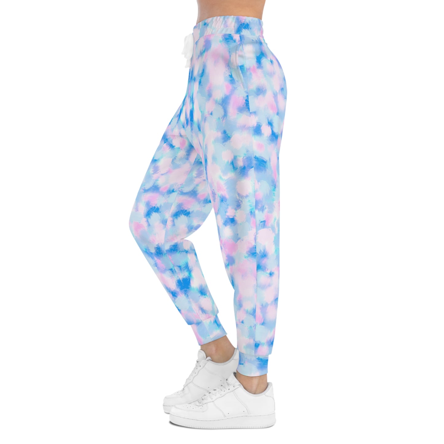 Colorful Abstract Athletic Joggers
