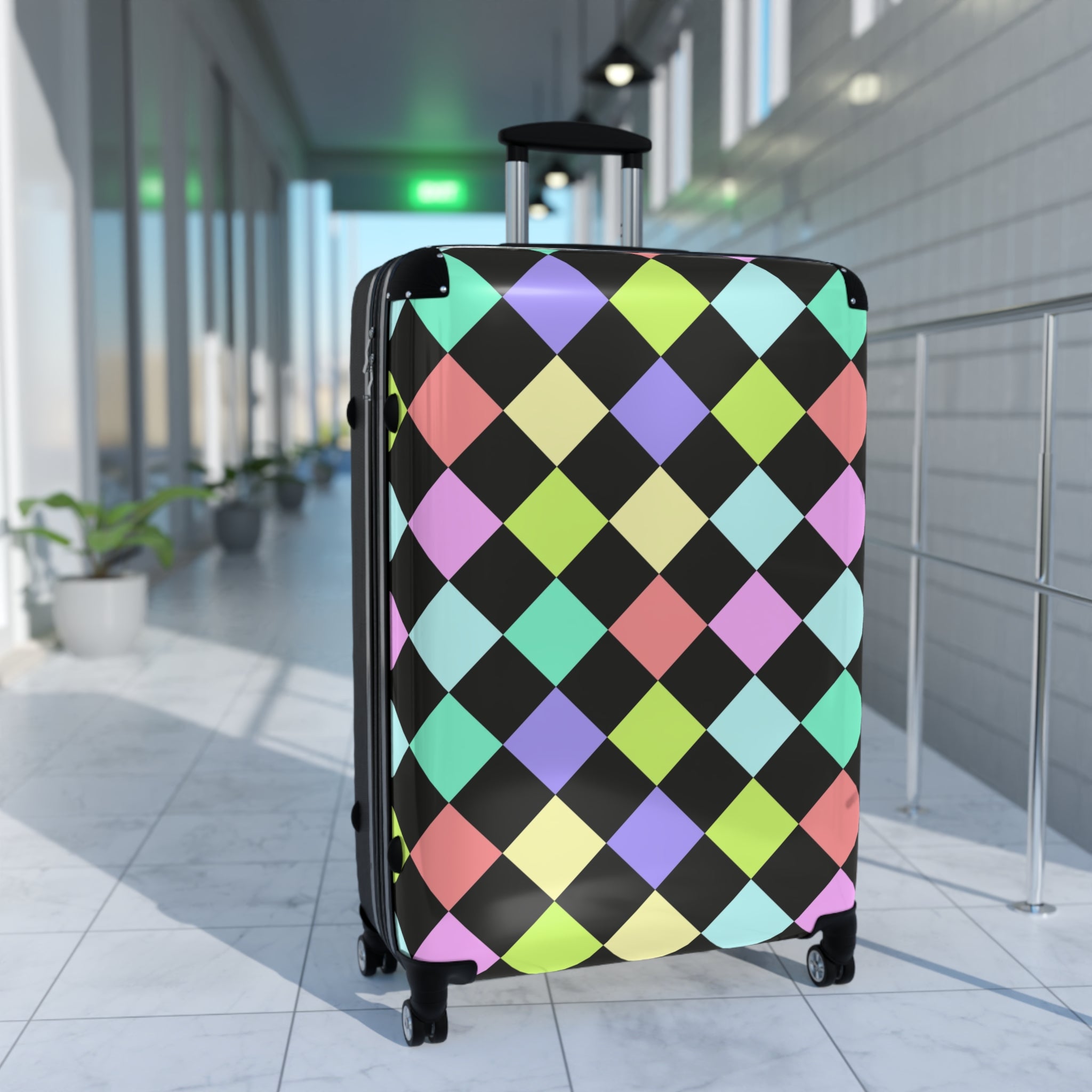 Colorful Travel Suitcase